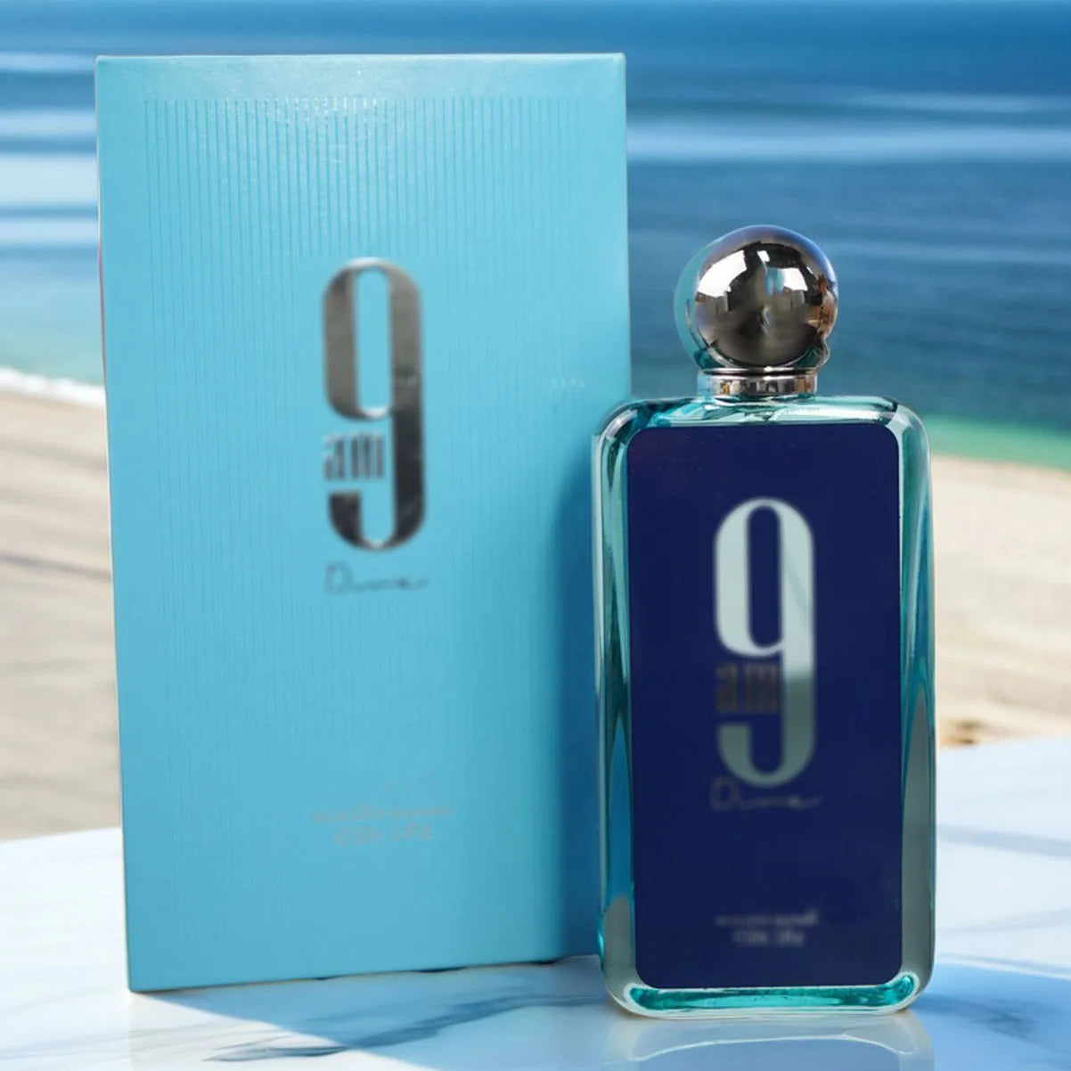 Nfnan 9AM Men's Eau De Parfum Spray, 3.4 Oz Durable Perfume Long-Lasting Scent For Men And Women Perfect Christmas Gift