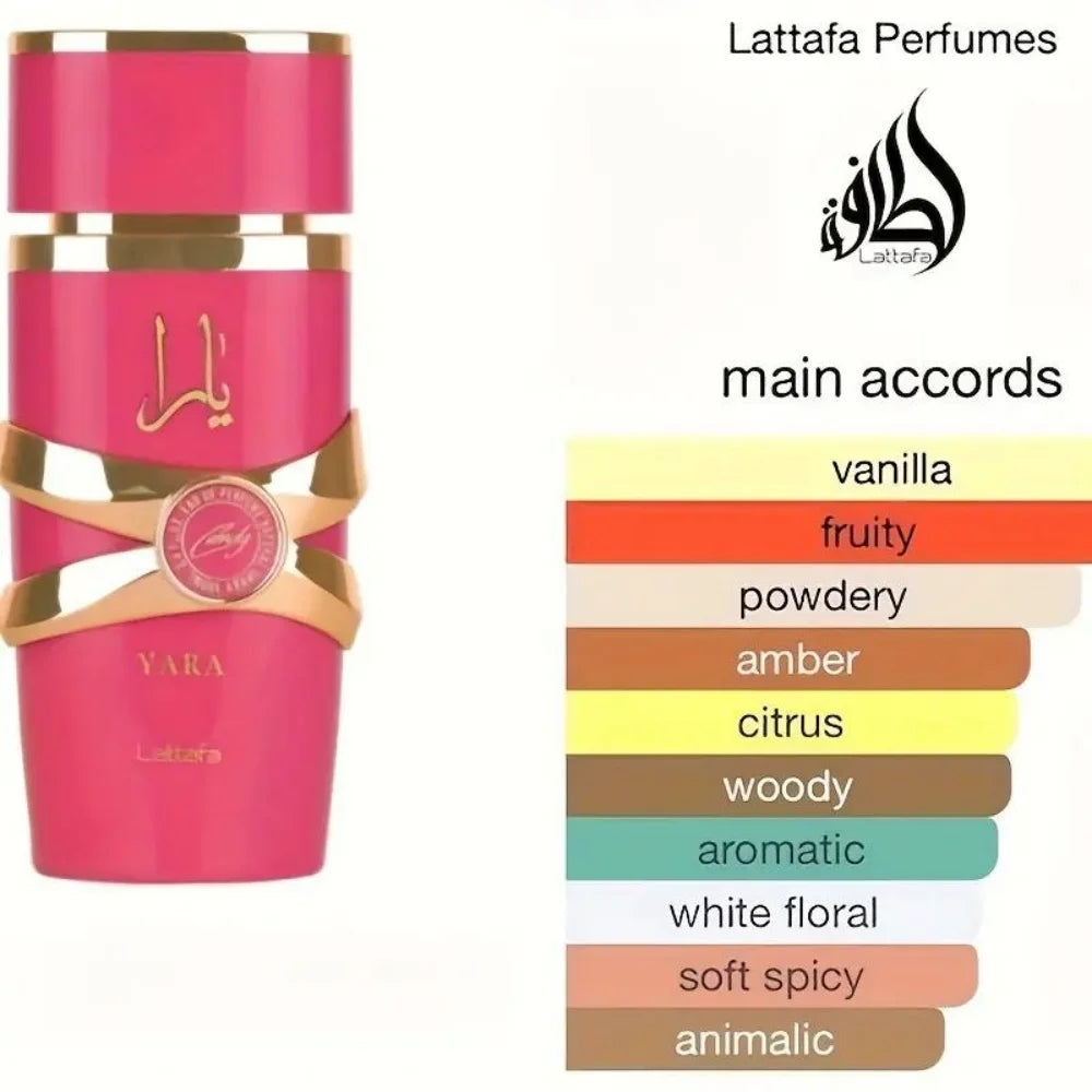 LATTAFA Yara Asad Perfume For Women & Men Eau De Parfum Pheromone Genuine Arabian Long-lasting Fragrance Best Christmas Gifts