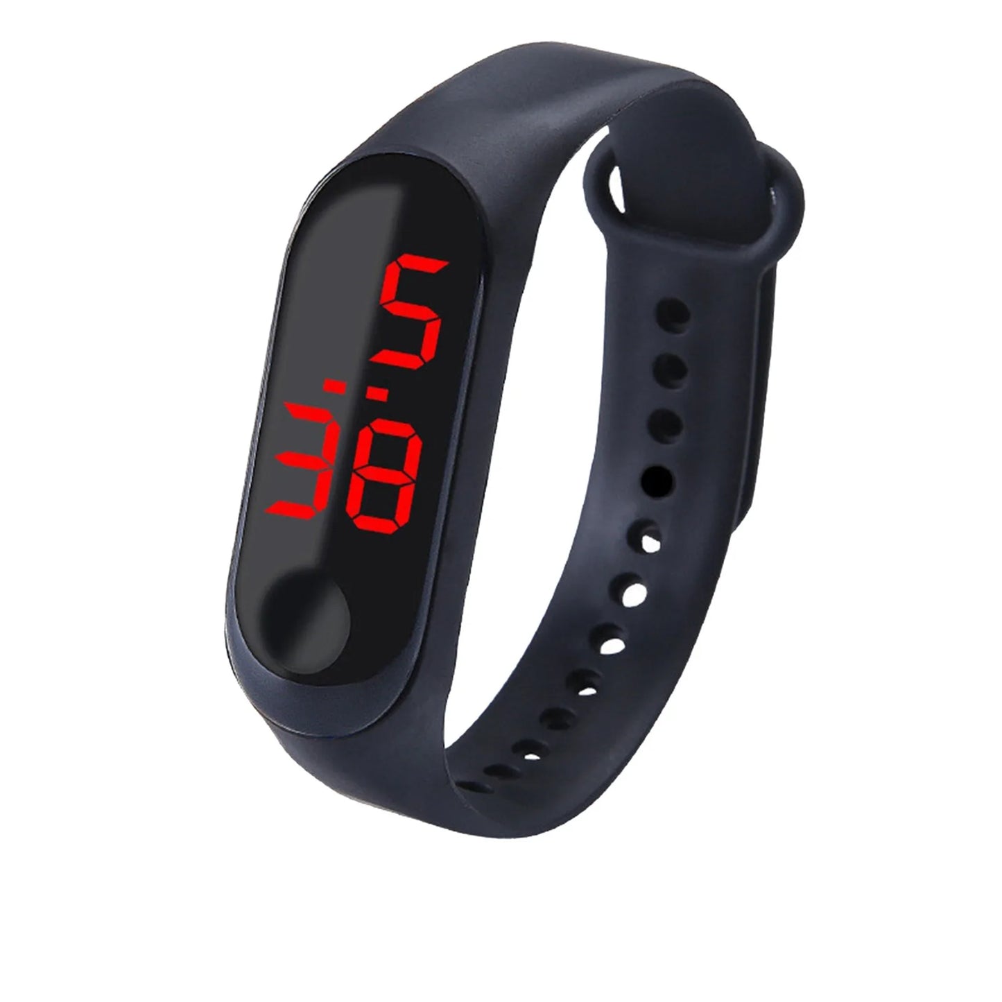 Sports Watch Outdoor Bracelet Electronic Watch Unisex Silicone Waterproof Led Digital Creative Touch Screen Sport Watch Bracelet