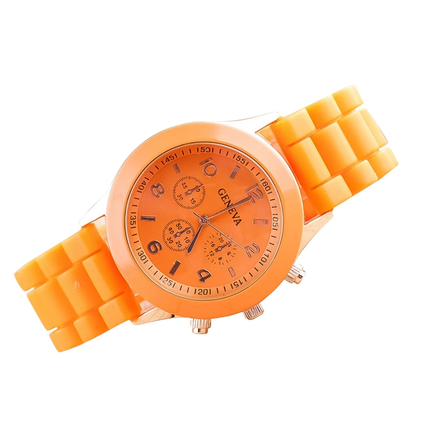 Multi-Color Women Watches Fashion Silicone Jelly Strap Quartz Watch Ladies Clothing Matching Life Waterproof Wrist Watch