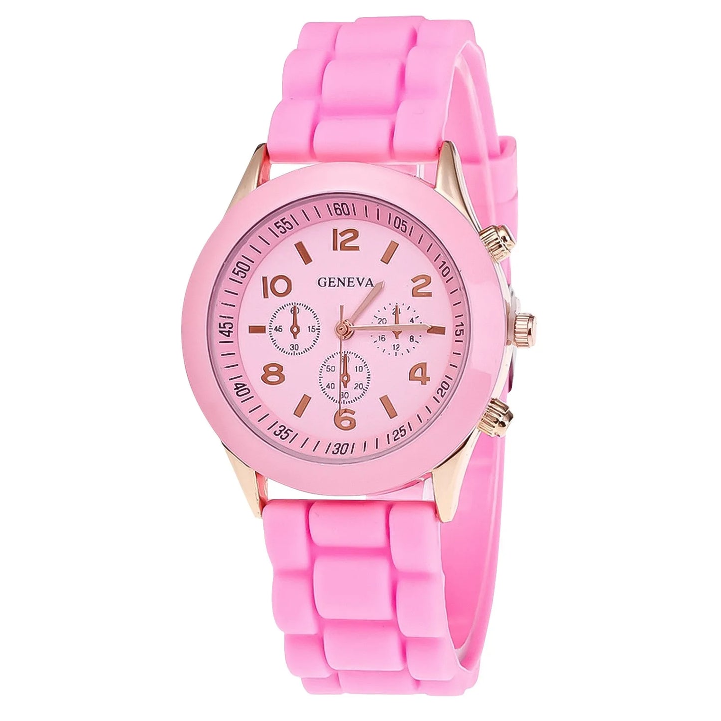 Multi-Color Women Watches Fashion Silicone Jelly Strap Quartz Watch Ladies Clothing Matching Life Waterproof Wrist Watch