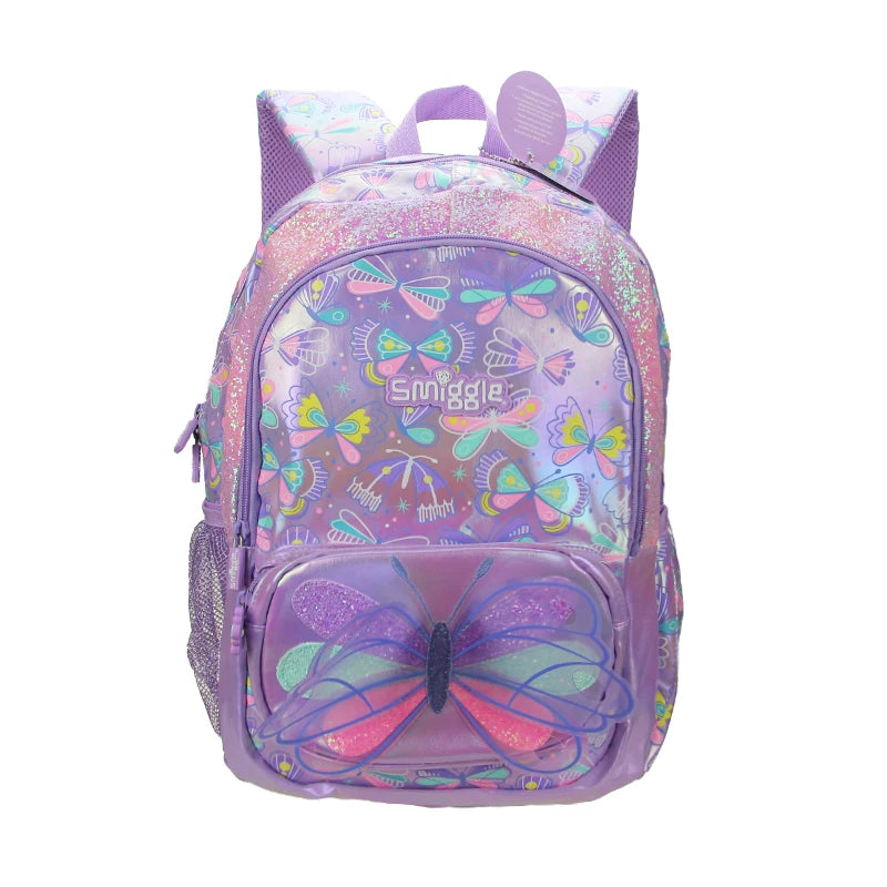 Australia smiggle children's schoolbag girls dazzling Gabby shoulder backpack student supplies 16 inches