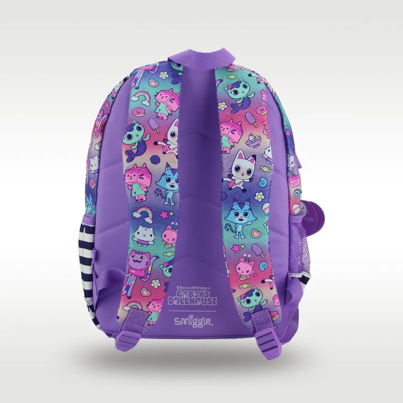 Australia Smiggle hot-selling original children's backpack cute backpack travel bag purple doll big schoolbag 16 inches