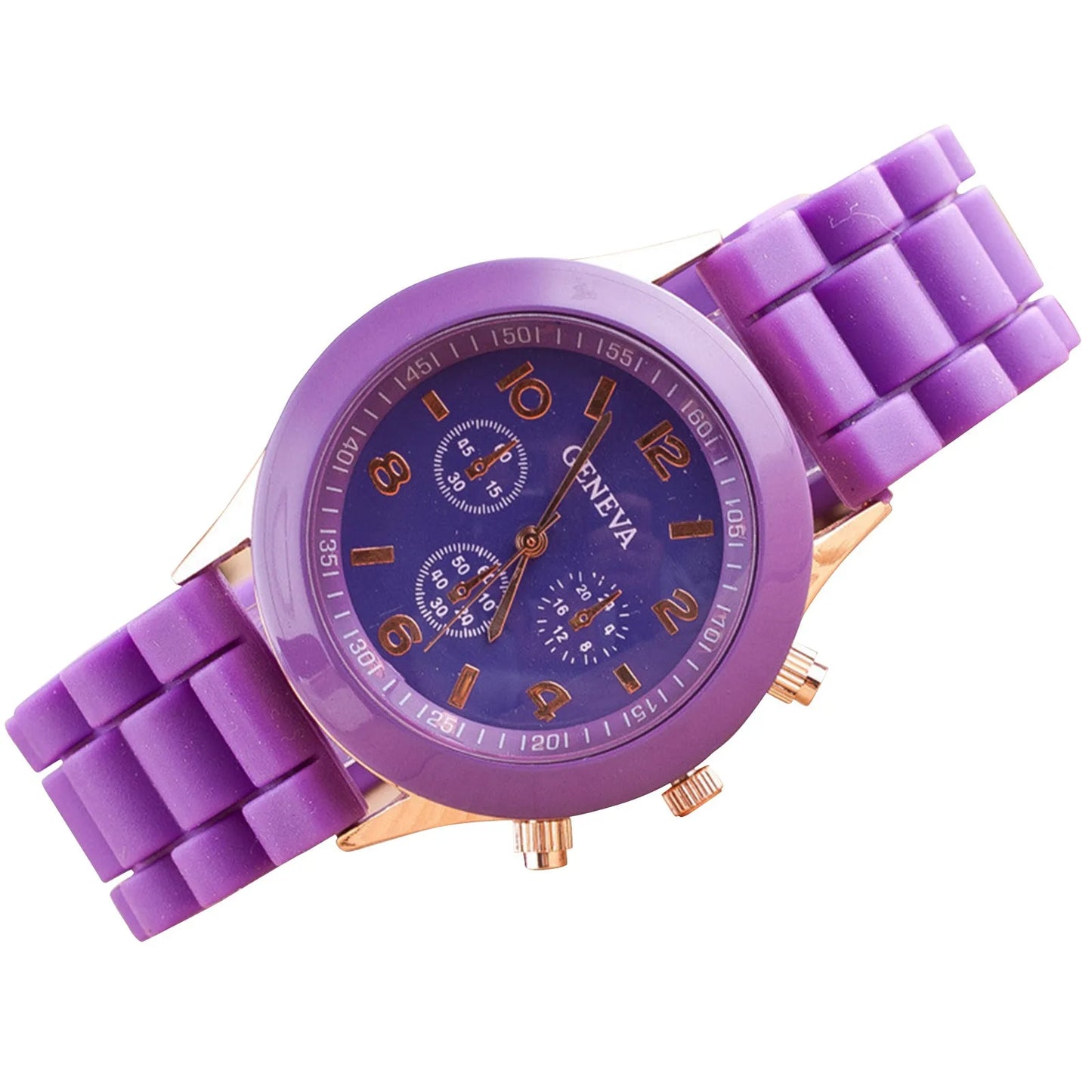 Multi-Color Women Watches Fashion Silicone Jelly Strap Quartz Watch Ladies Clothing Matching Life Waterproof Wrist Watch