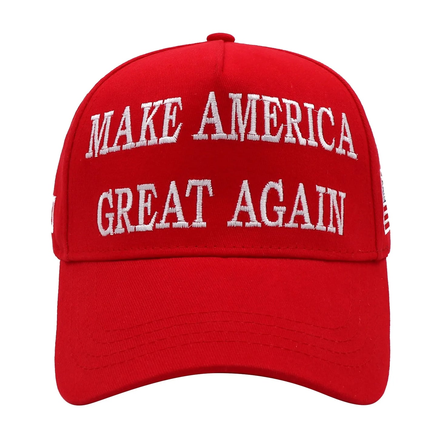 MAGA Baseball Hat 2024 Republican Trump Make America Great Again Hat Red Black White Peaked Cap Fashion Clothes Accessories