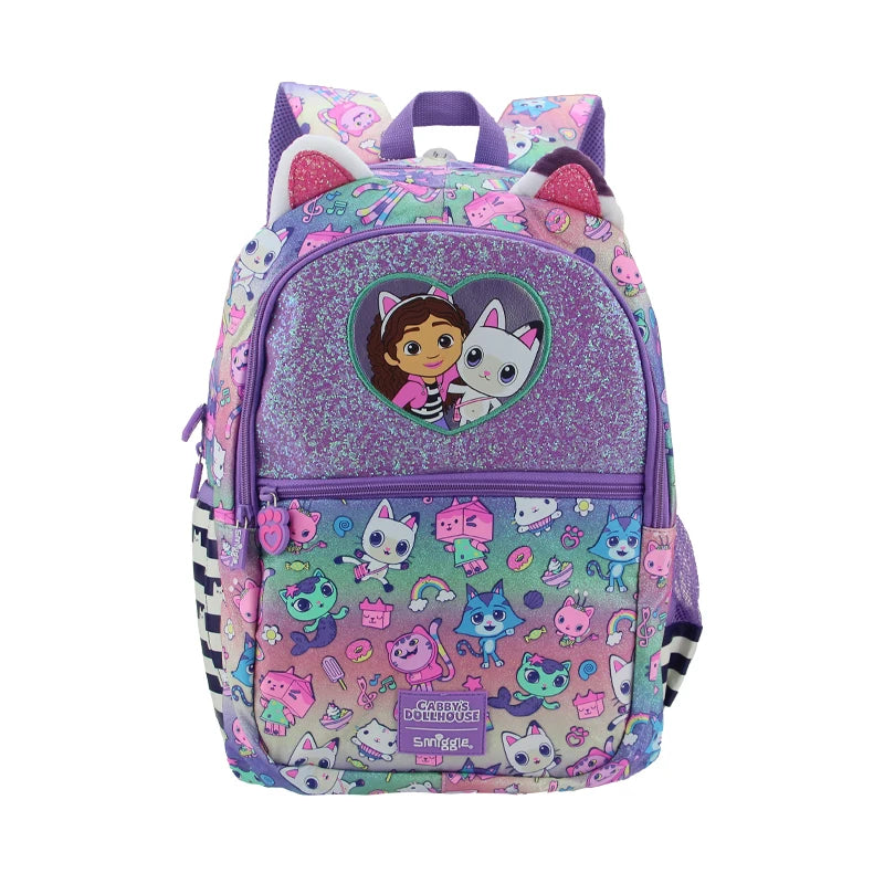 Australia smiggle children's schoolbag girls dazzling Gabby shoulder backpack student supplies 16 inches