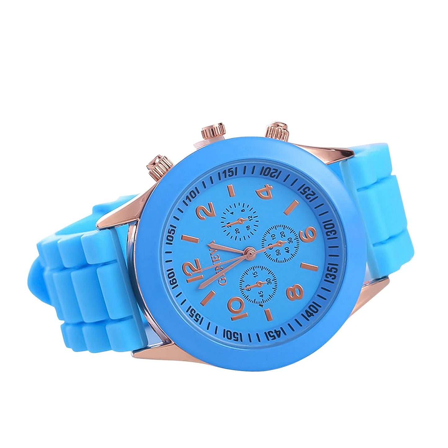 Multi-Color Women Watches Fashion Silicone Jelly Strap Quartz Watch Ladies Clothing Matching Life Waterproof Wrist Watch