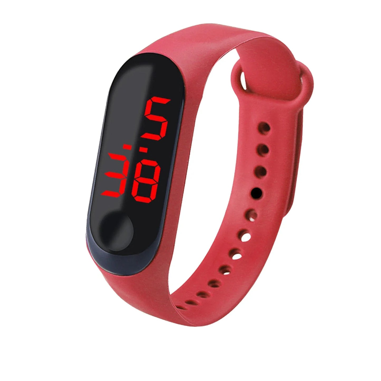 Sports Watch Outdoor Bracelet Electronic Watch Unisex Silicone Waterproof Led Digital Creative Touch Screen Sport Watch Bracelet