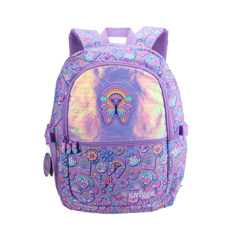 Australia smiggle children's schoolbag girls dazzling Gabby shoulder backpack student supplies 16 inches