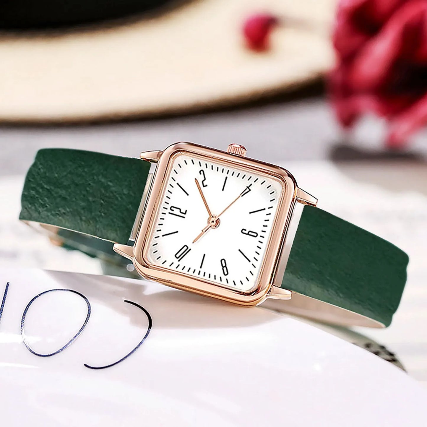 Women Watches Luxury High Quality 2024 Watches Simple Ladies Watches Frosted Belt Watches Women'S Gift Watches Relogios Feminino