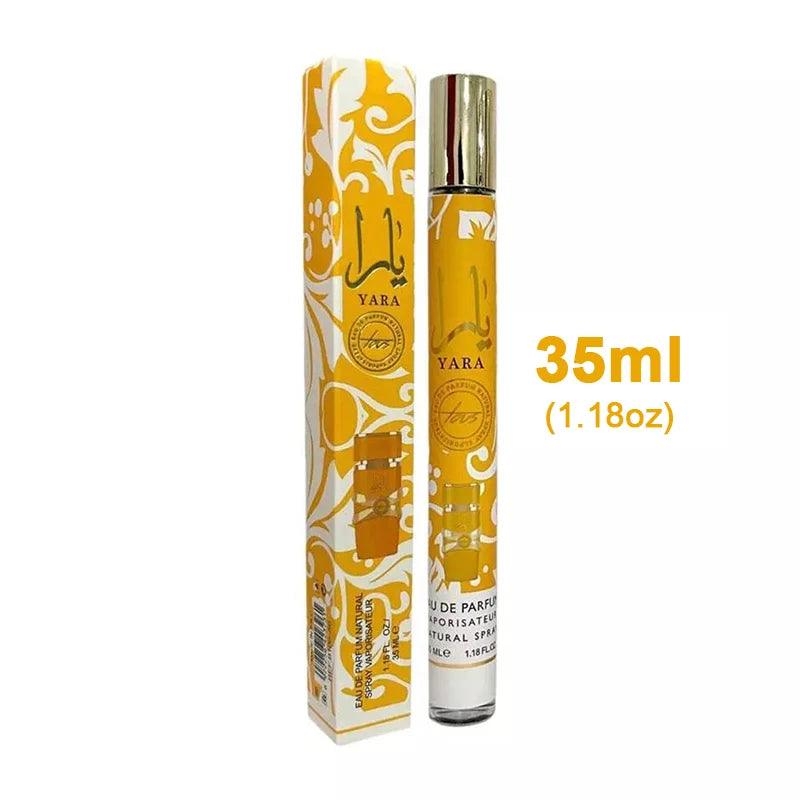 100ml/35ml Original Yara Amber Vanilla Perfumes Women's Man Lasting Fragrance Spray Cologne Hombre Perfume Christmas Gift