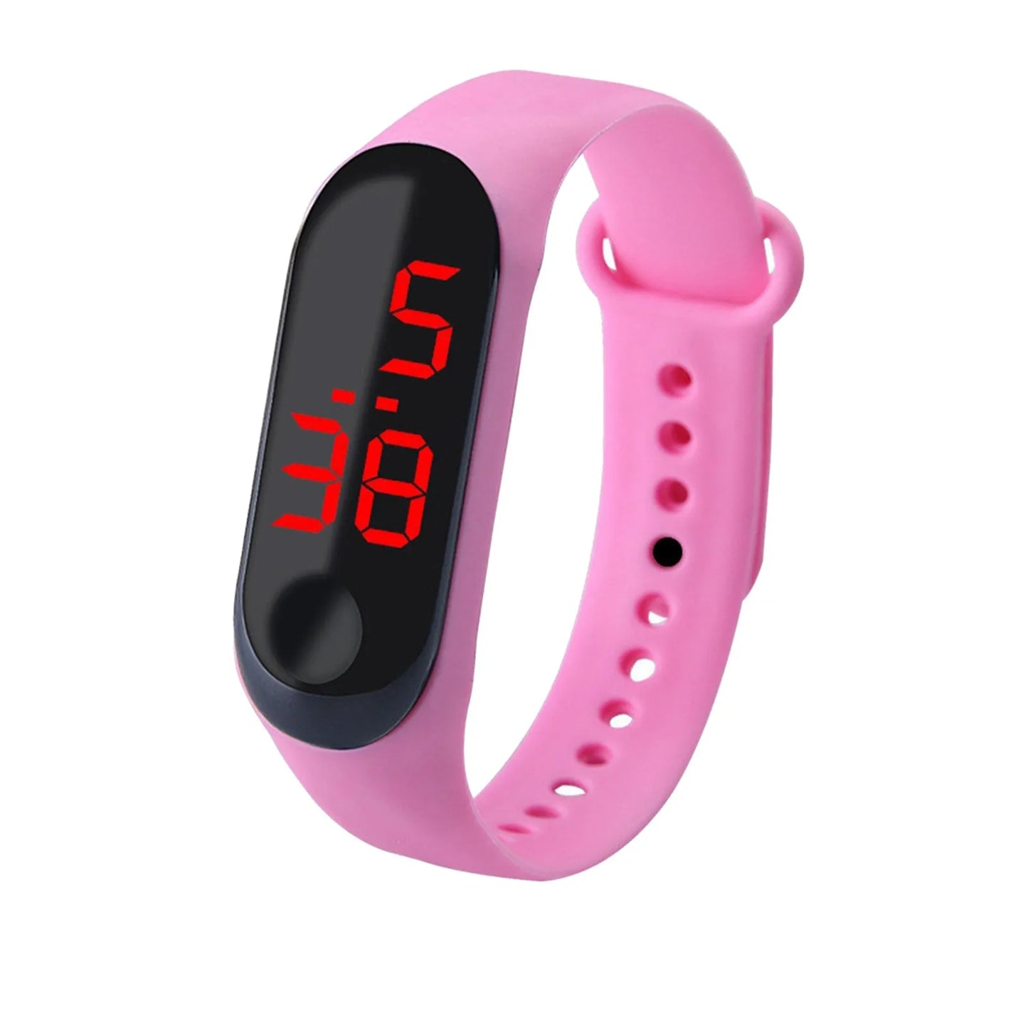 Sports Watch Outdoor Bracelet Electronic Watch Unisex Silicone Waterproof Led Digital Creative Touch Screen Sport Watch Bracelet