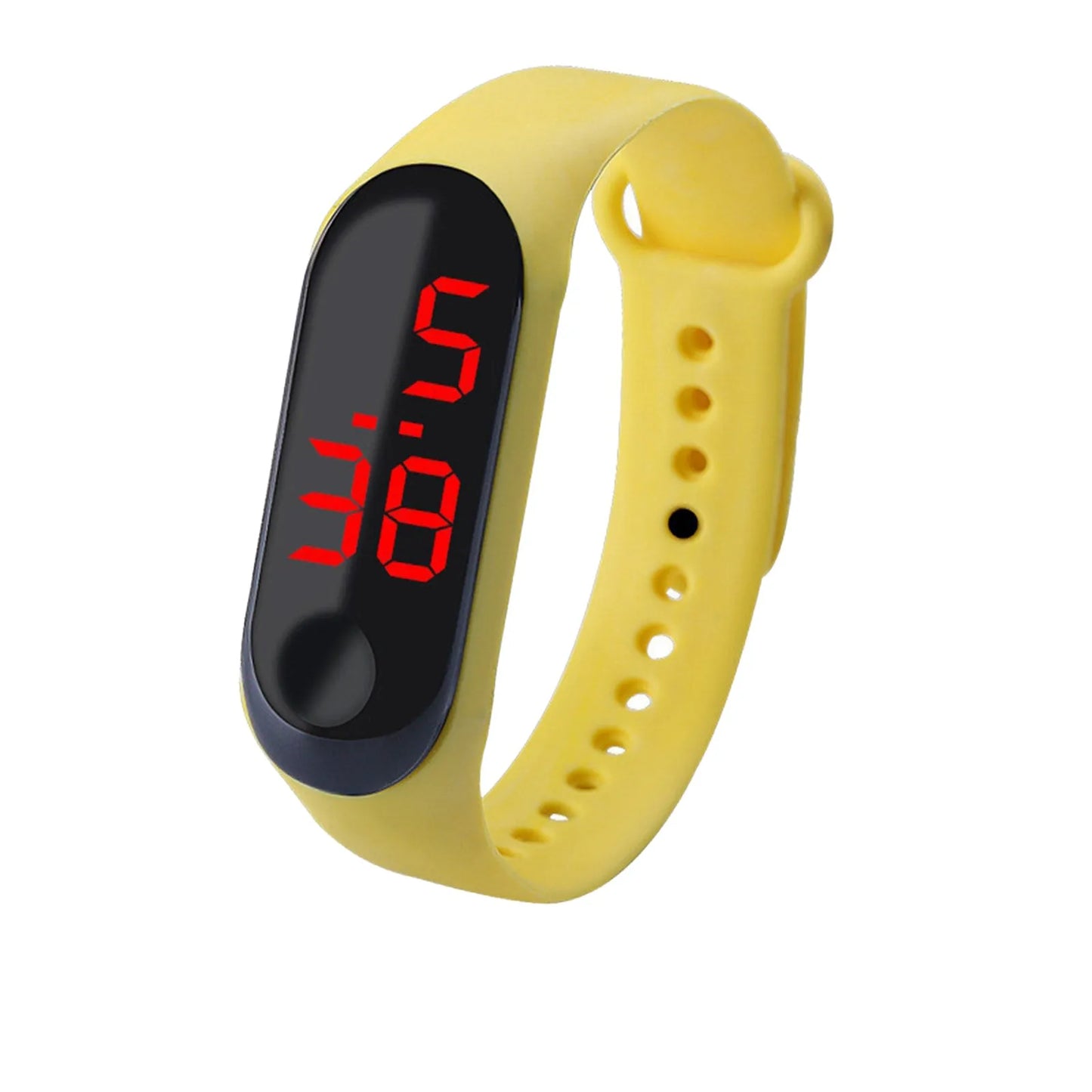 Sports Watch Outdoor Bracelet Electronic Watch Unisex Silicone Waterproof Led Digital Creative Touch Screen Sport Watch Bracelet