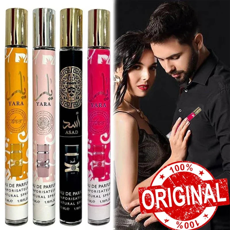 35ml Original Yara Arabian Perfume hombre Long Lasting 72h Fragrance Christmas Parfum Cologne de mujer Light Fragrance