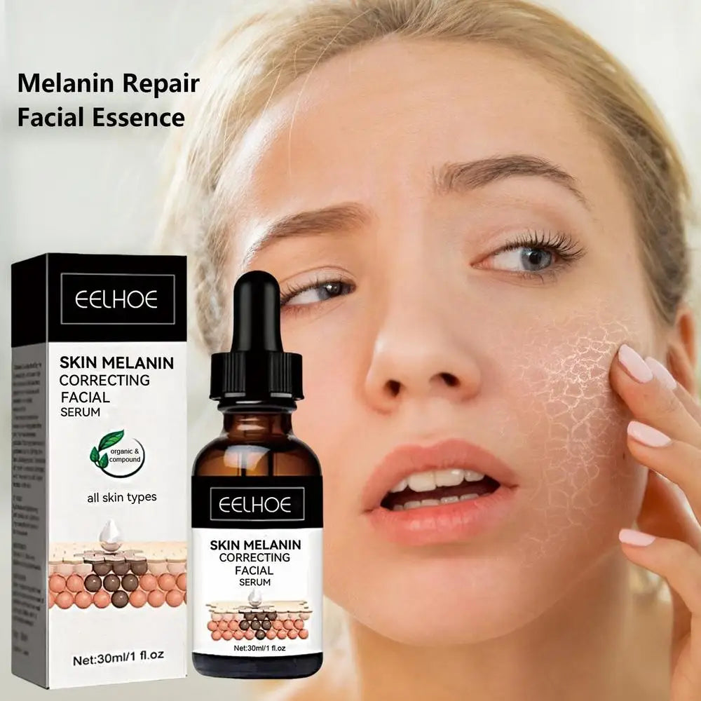 Melanin Correcting Facial Serum Dark Spot Corrector Remover Skin Care Moisturizing Repair Serum Hyaluronic Acid Vitamin C Serum