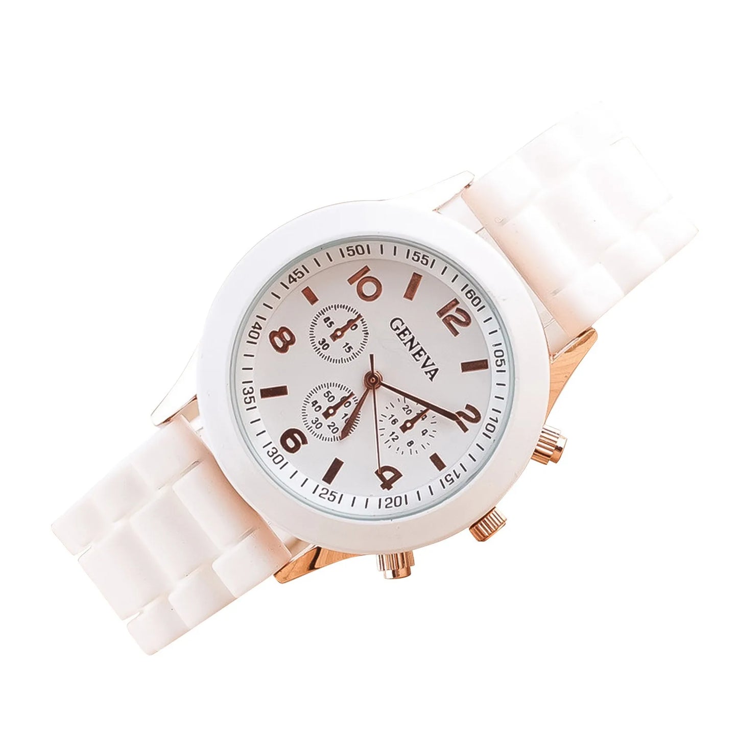 Multi-Color Women Watches Fashion Silicone Jelly Strap Quartz Watch Ladies Clothing Matching Life Waterproof Wrist Watch