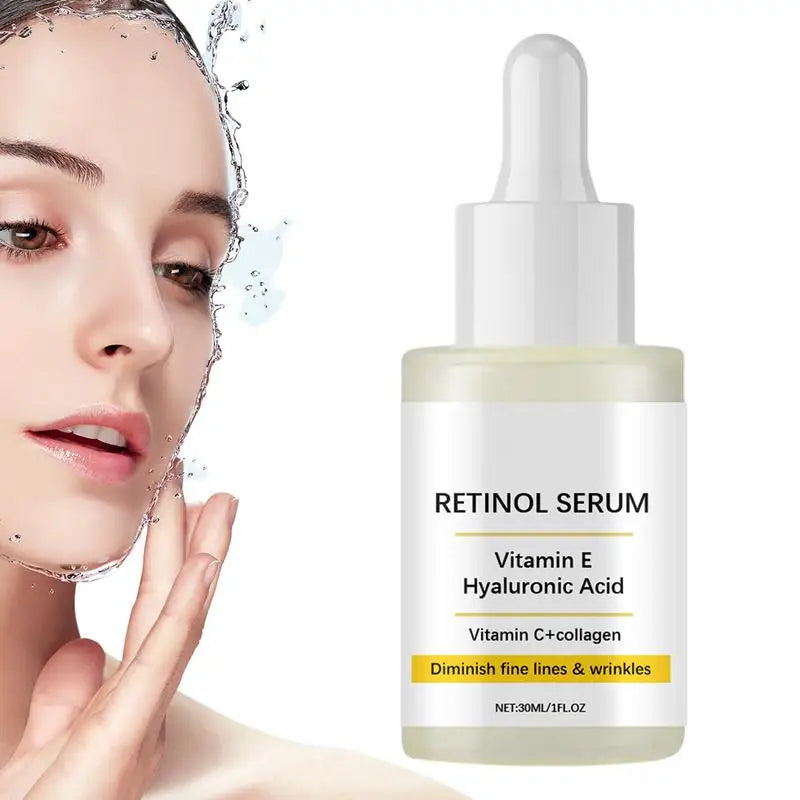 Retinol Face Serum Deep Moisturizing Younger Fade Fine Line Lifting Firming Repair Smooth Tighten Serum Hyaluronic Acid Serum