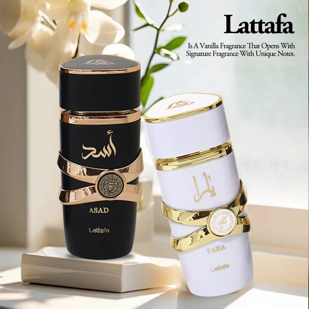 Original Arabic Lattafa Yara Perfume Long-lasting Women's Men's Eau De Parfum Pheromones Fragrance Spray Original High Quality