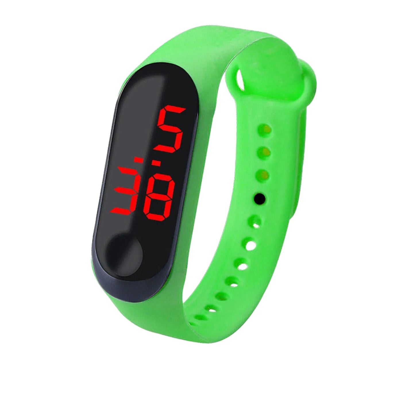 Sports Watch Outdoor Bracelet Electronic Watch Unisex Silicone Waterproof Led Digital Creative Touch Screen Sport Watch Bracelet