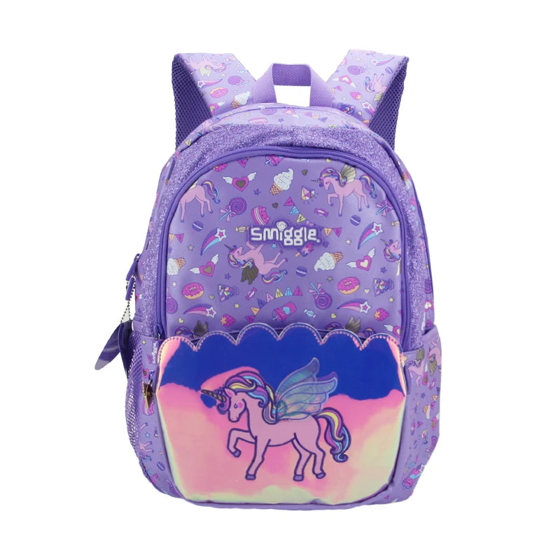 Australia smiggle children's schoolbag girls dazzling Gabby shoulder backpack student supplies 16 inches