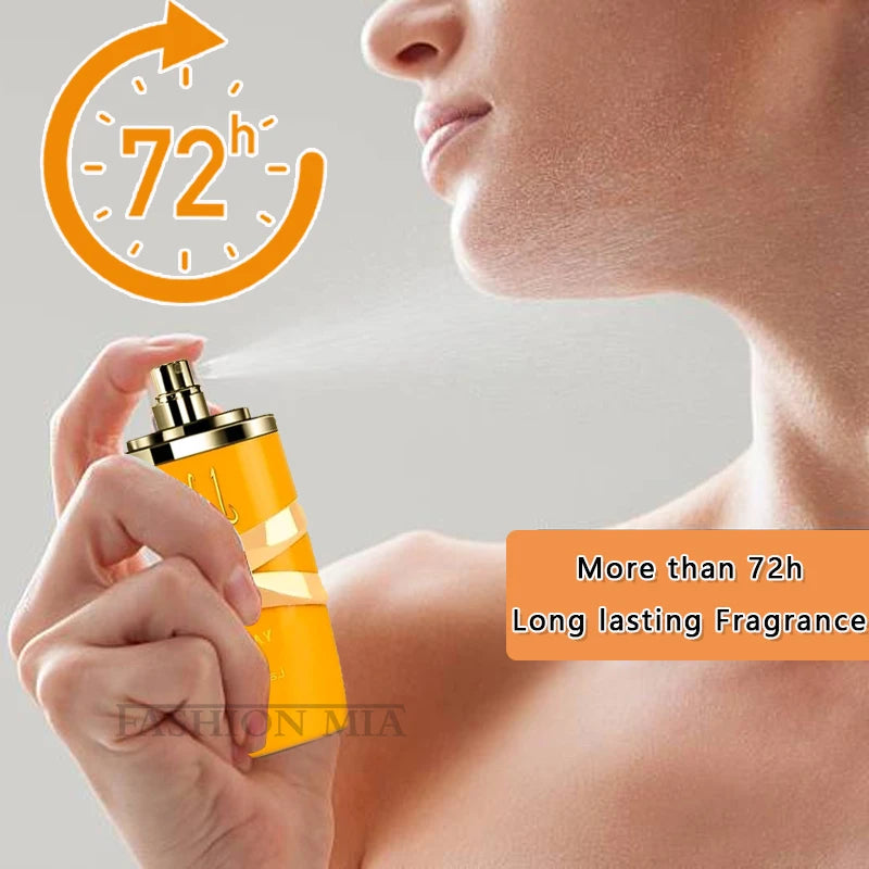 100ml/35ml Original Yara Amber Vanilla Perfumes Women's Man Lasting Fragrance Spray Cologne Hombre Perfume Christmas Gift