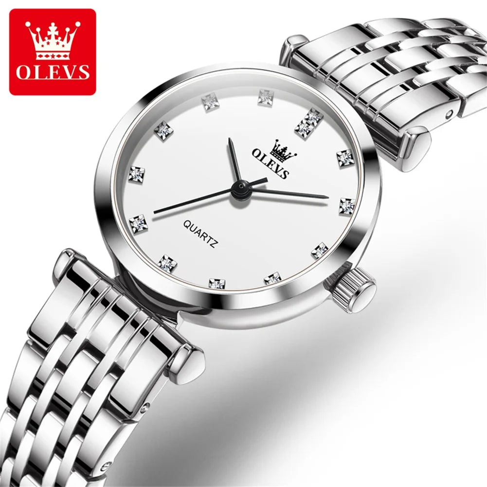 OLEVS Luxury Brand Business Women's Watch Classic Fashion Waterproof Quartz Women's Watch Elegant Girl Gift Relojes Para Mujer