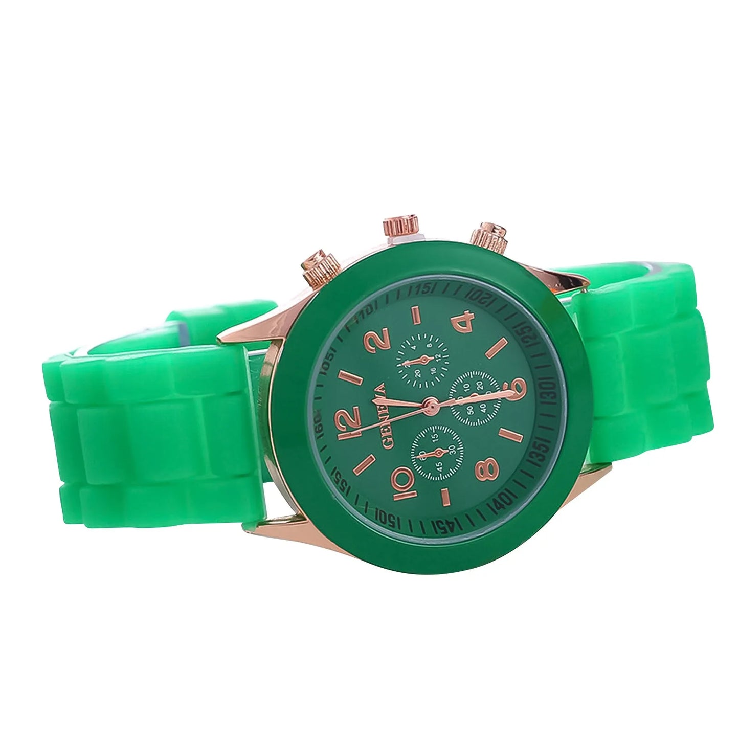 Multi-Color Women Watches Fashion Silicone Jelly Strap Quartz Watch Ladies Clothing Matching Life Waterproof Wrist Watch