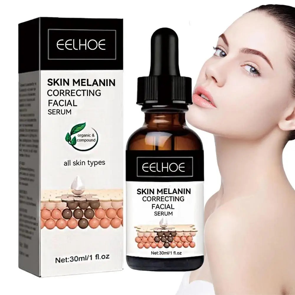 Melanin Correcting Facial Serum Dark Spot Corrector Remover Skin Care Moisturizing Repair Serum Hyaluronic Acid Vitamin C Serum