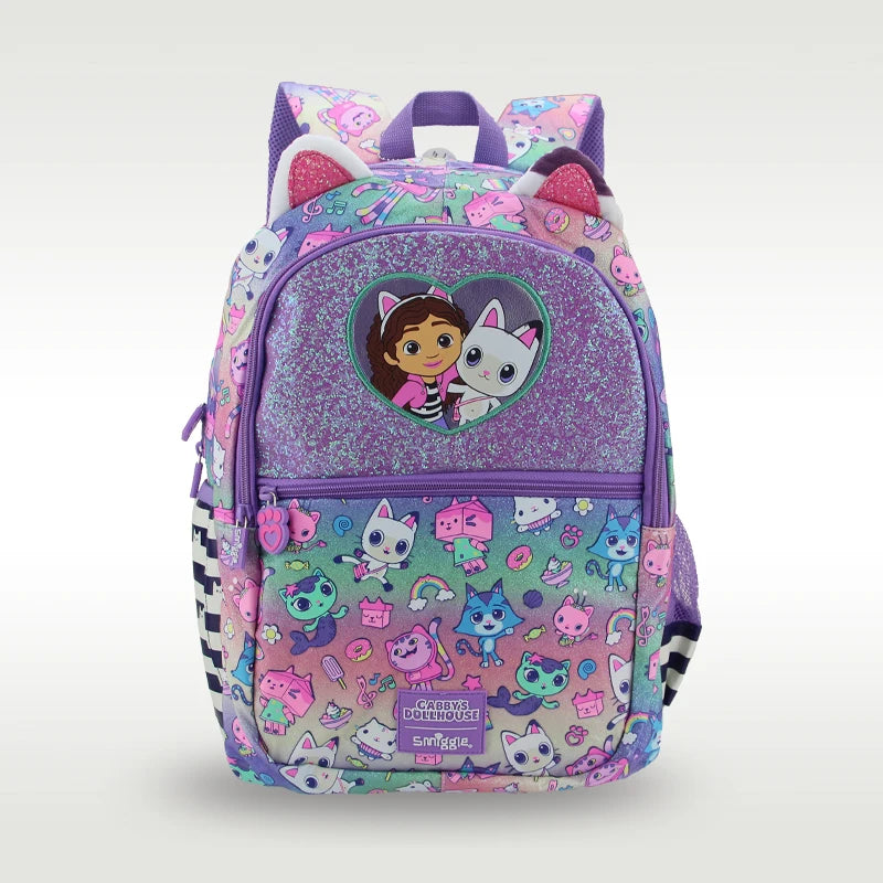 Australia smiggle children's schoolbag girls dazzling Gabby shoulder backpack student supplies 16 inches