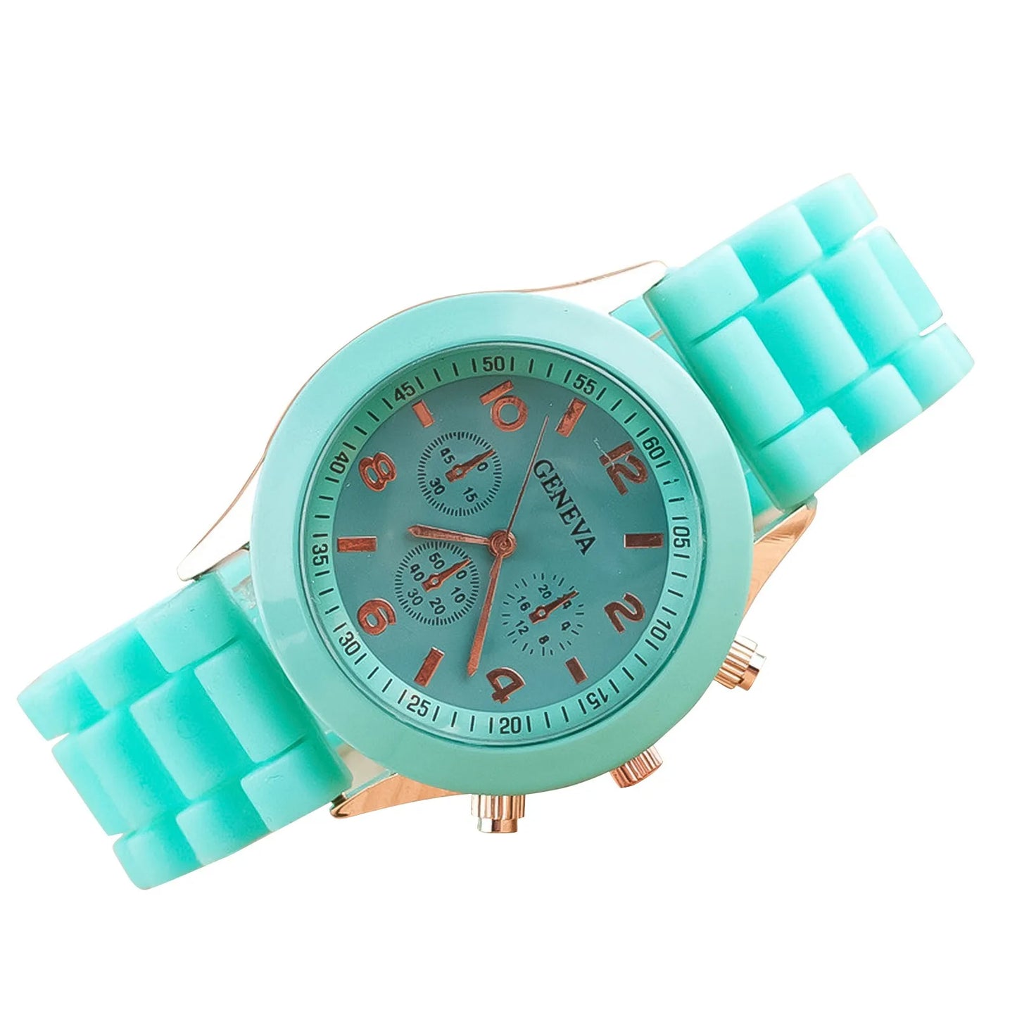 Multi-Color Women Watches Fashion Silicone Jelly Strap Quartz Watch Ladies Clothing Matching Life Waterproof Wrist Watch