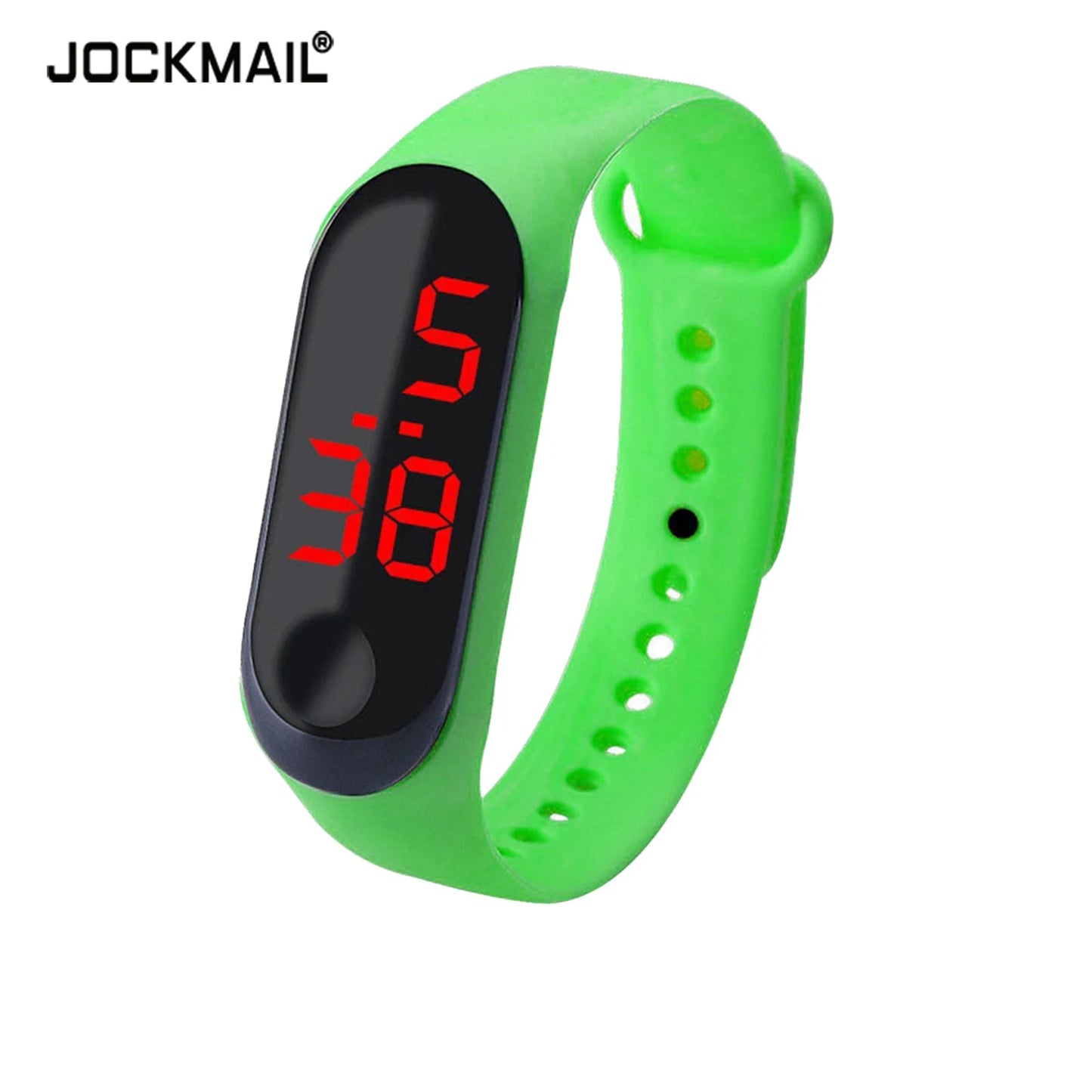 Led Screen Digital Watch Fitness Sports Electronic Digital Watch Bracelet Single Button Control Wristwatches Women Men Watches