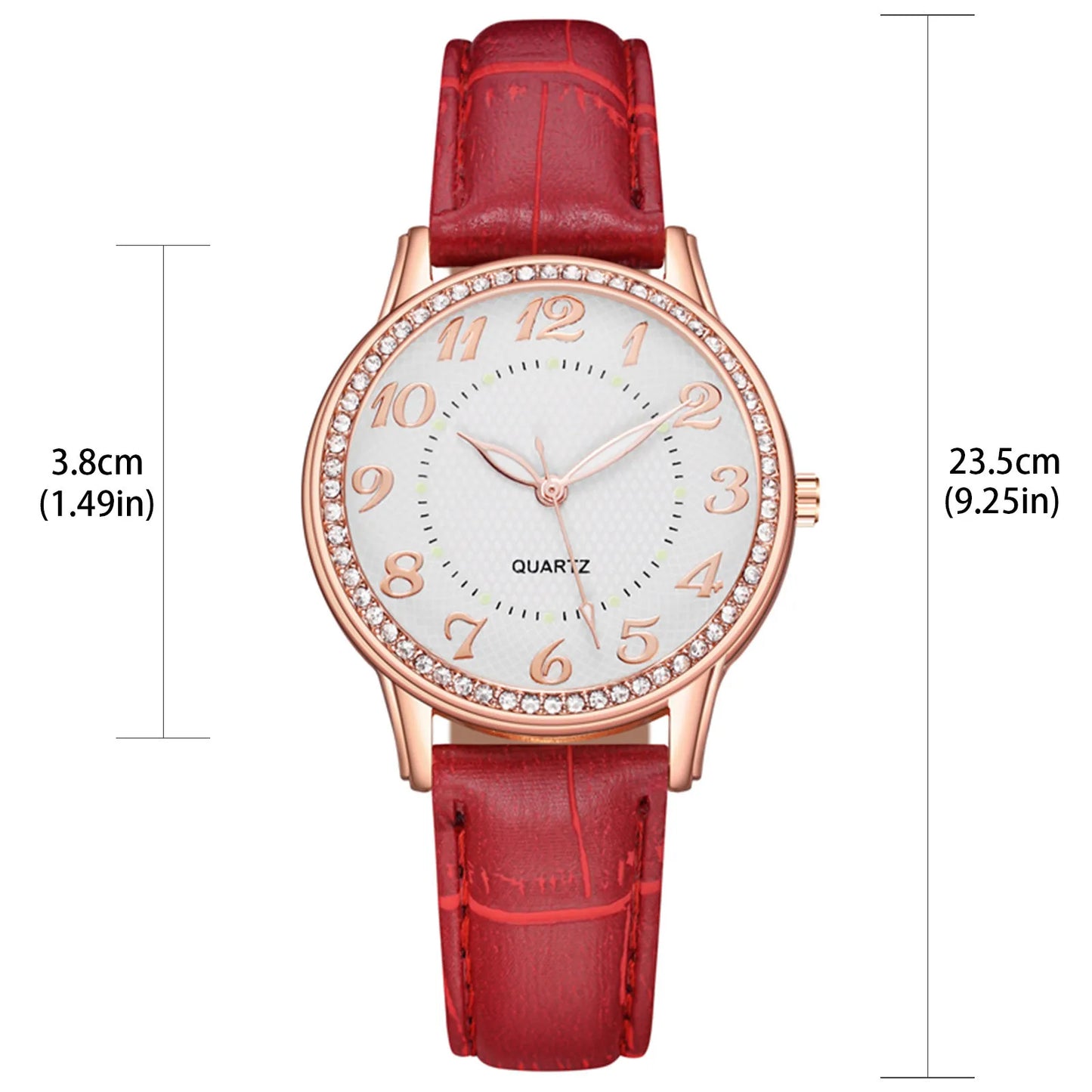 Luxury Quartz Wristwatch Female Ladies Diamond Luxury Watch Belt Watch Fashionable Simple Style Quartz Wristwatch Reloj Mujer