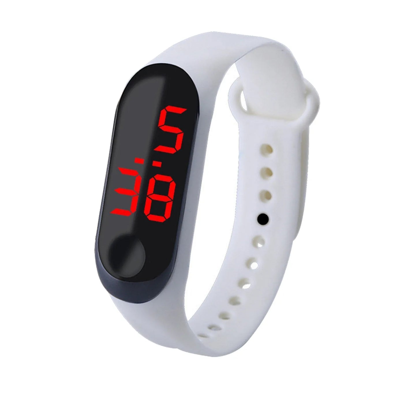 Sports Watch Outdoor Bracelet Electronic Watch Unisex Silicone Waterproof Led Digital Creative Touch Screen Sport Watch Bracelet