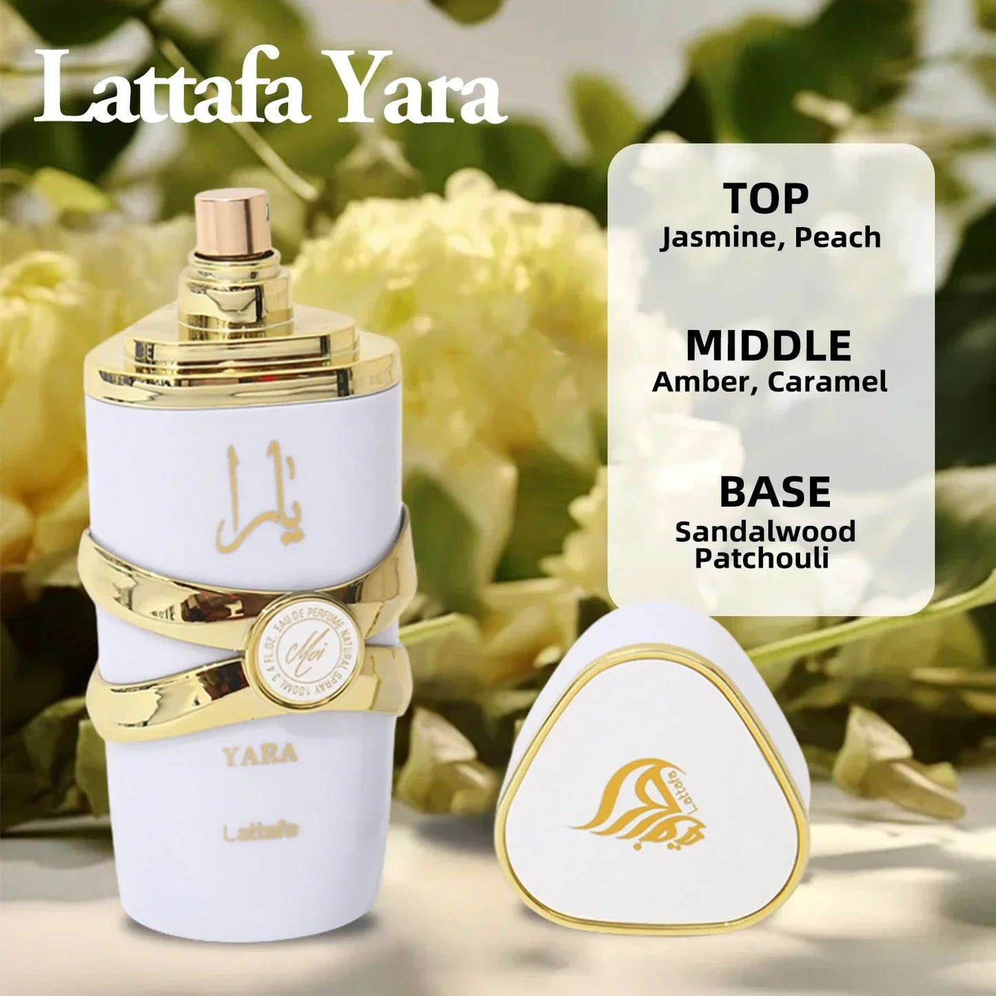 Original Arabic Lattafa Yara Perfume Long-lasting Women's Men's Eau De Parfum Pheromones Fragrance Spray Original High Quality